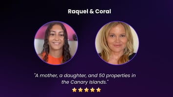 Raquel and Coral, mother and daughter managing 50+ properties in the Canary Islands with Servicios Globales Siglo 21 and Jurny