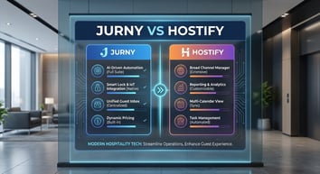 Jurny vs Hostify — property management software comparison for vacation rentals