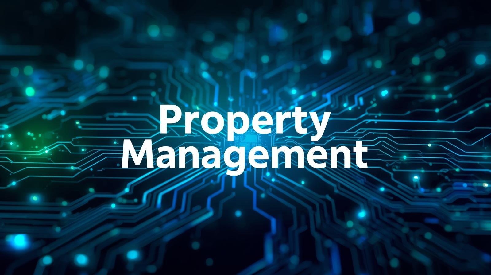 Graphic explaining what an AI property management system is